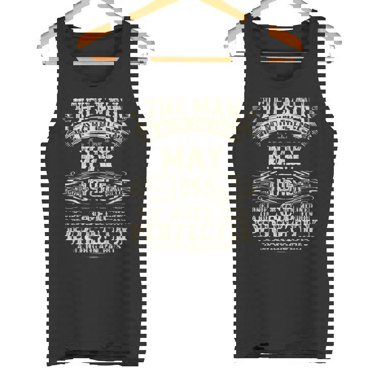 70歳の誕生日プレゼント 男性用 70歳 5月 1955年 タンクトップ