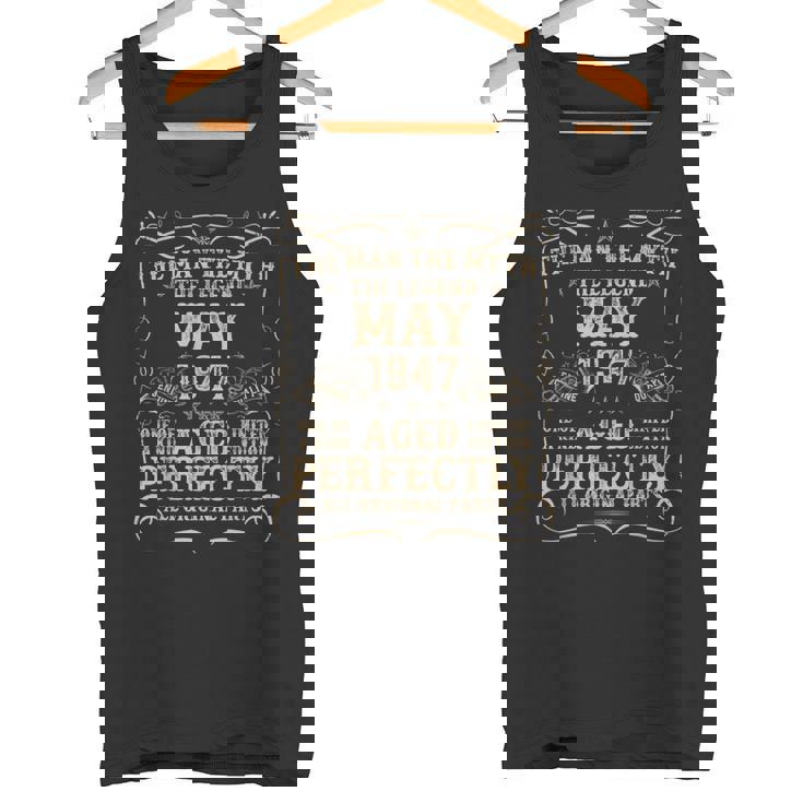 78歳の誕生日プレゼント 男性用 1947年5月 78歳の誕生日 タンクトップ