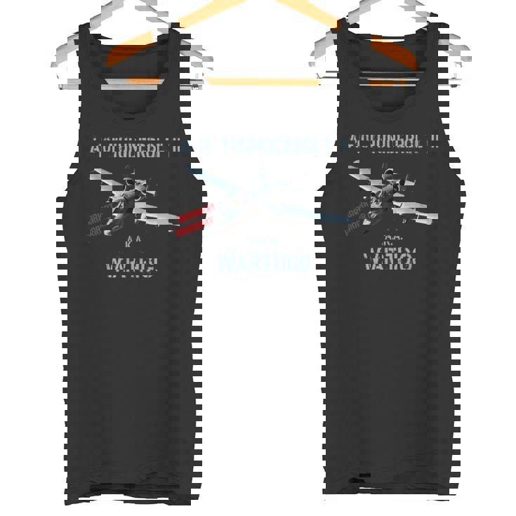 A-10 Warthog アタックジェット A-10 サンダーボルト タンクトップ