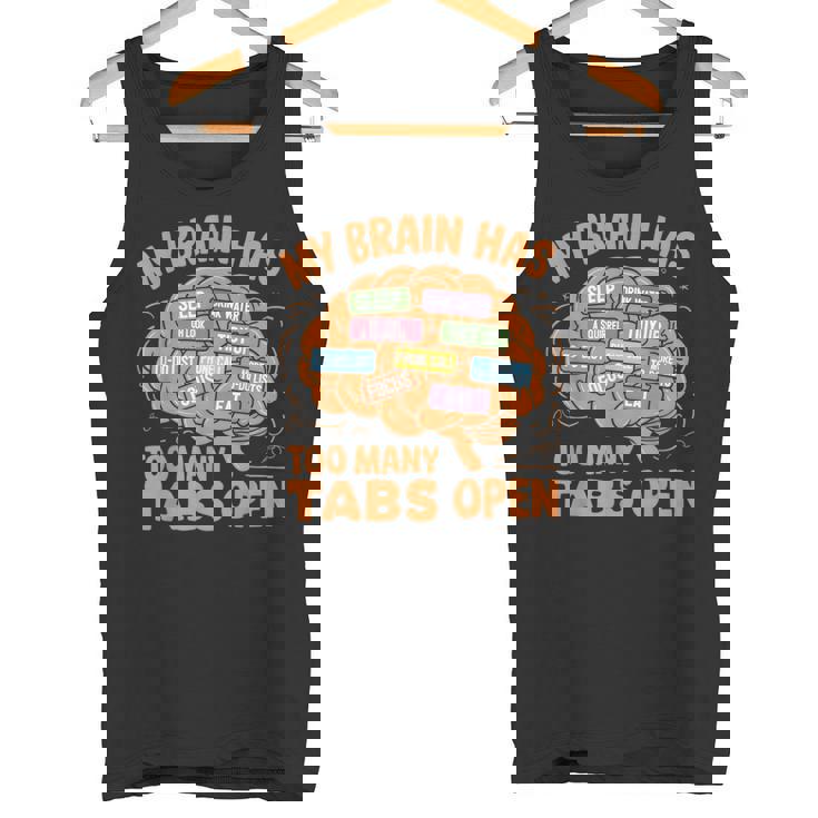 Adhd 意識 神経多様性 Adhd 脳 タンクトップ