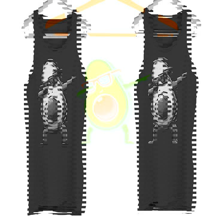 Aguacate Dabbing Gafas Deol Guacamole Dancing Niños Niñas Niños Camiseta sin mangas