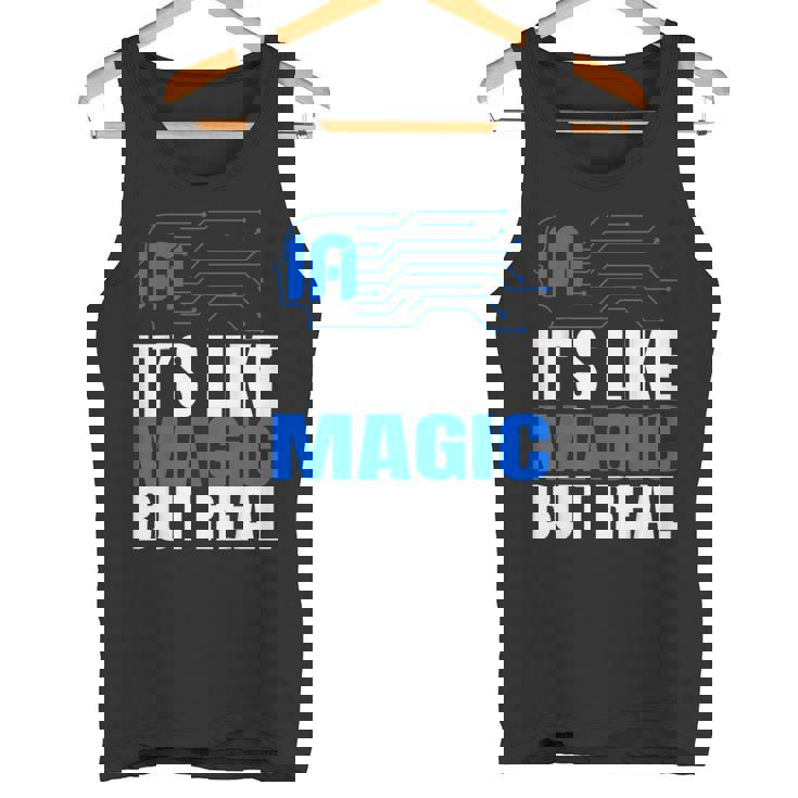 Aiマジック リアルロボットテック 未来 デジタルマインド タンクトップ