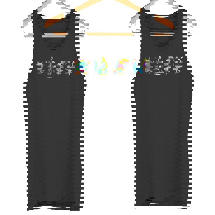 Alebrijes 動物 生き物 メキシコ 民芸品 タンクトップ