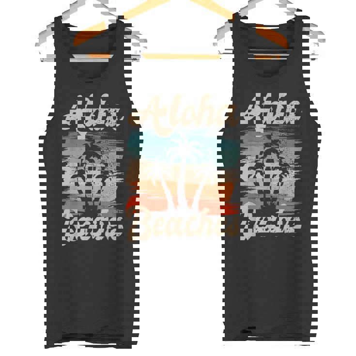 Aloha Beaches ハワイ サーフィン ストランドパーティー バケーション サーファー タンクトップ