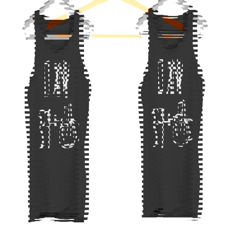 I Am 39 Plus 1 中指 40歳の誕生日 タンクトップ