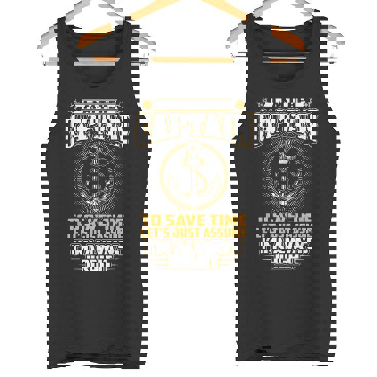 I Am The Captain タンクトップ