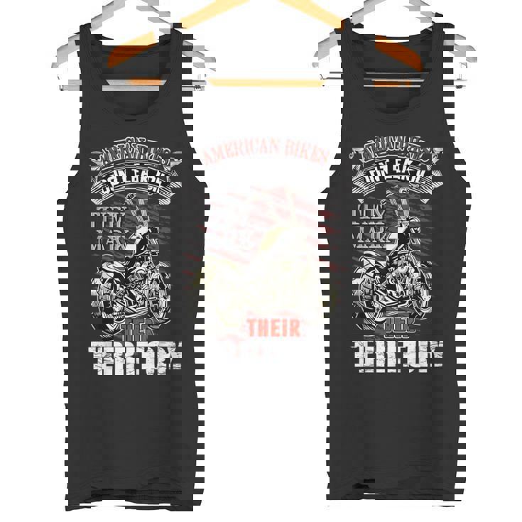 American Bikes Don't Leak Oil バイカーファンロッカーバイク タンクトップ