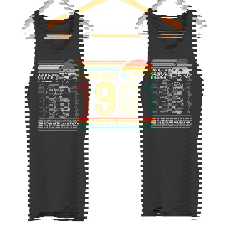 August 1961 Limited Edition Classic 1961Intage Birthday タンクトップ