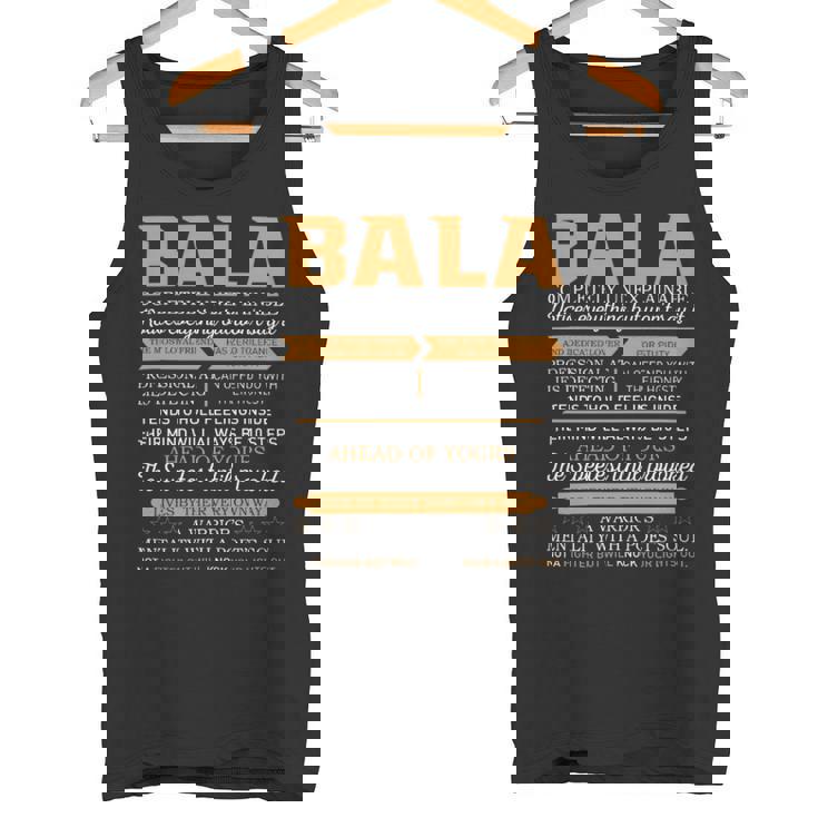 Bala Completely Unexplainable Notices Everything But Won’T Say It Name Tank Top