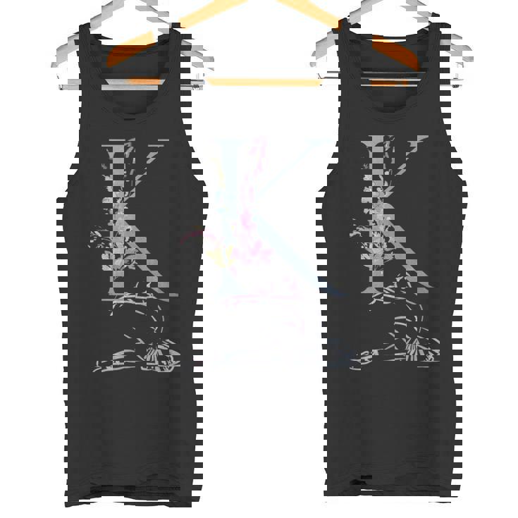 Balla バレエ ダンス イニシャル 名前 K Dance モノグラム バレエ タンクトップ