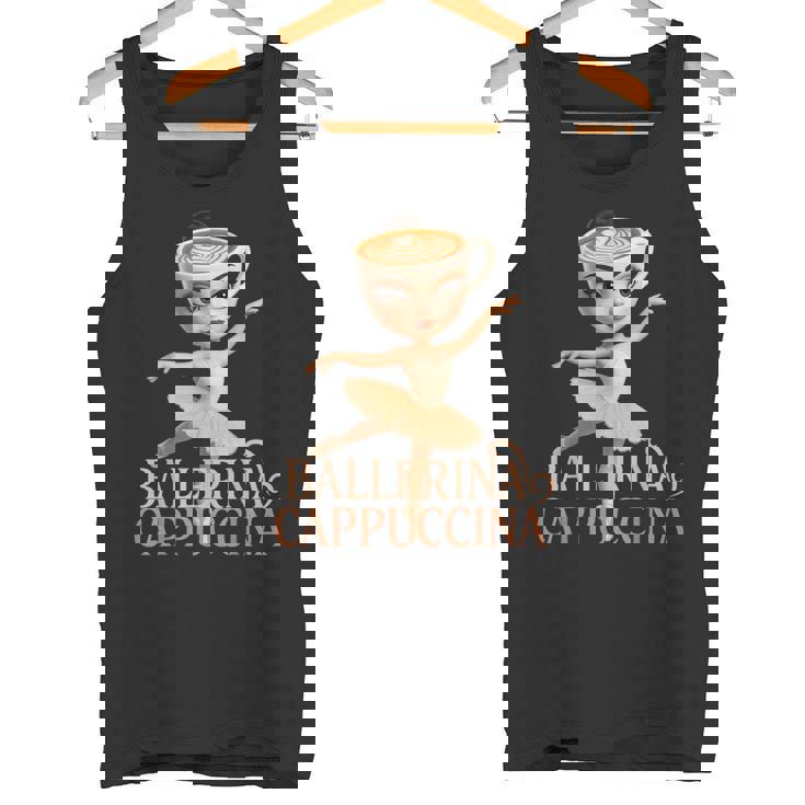 Ballerina Cappuccina Brainrot タンクトップ