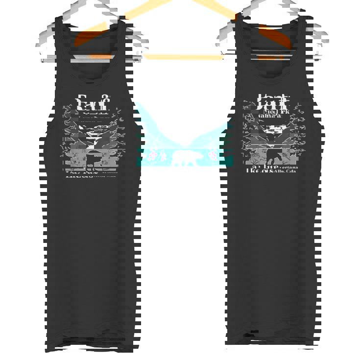 Banff National Park Lake Louise Alberta Canada Bärenberg タンクトップ