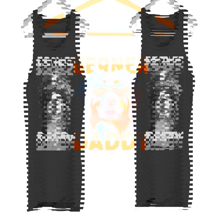 Berner Daddyバーニーズマウンテンドッグ お父さん 犬 お父さん 父の日 バーニーズ お父さん タンクトップ