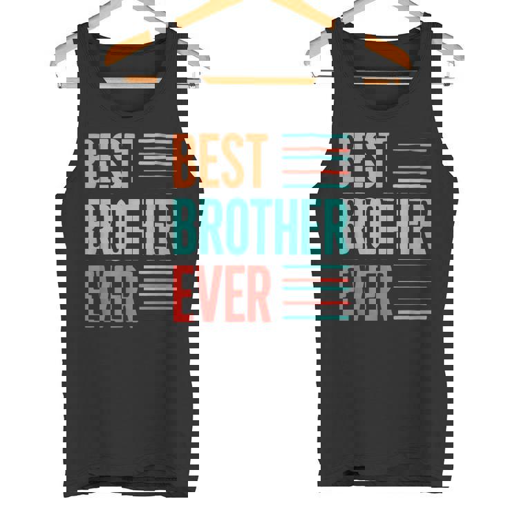 Best Brother Ever 引用デザイン。 タンクトップ