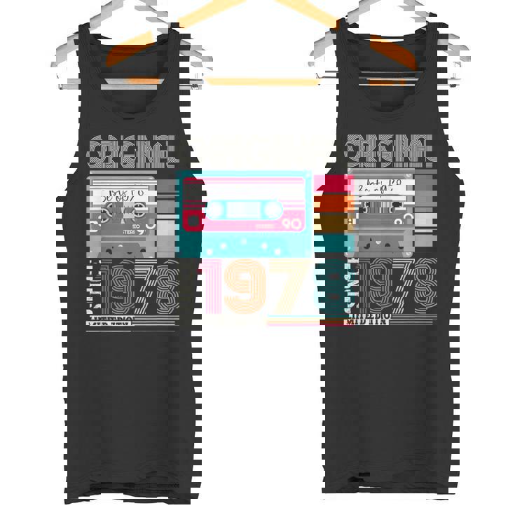 Best Ofintage 1978 45歳の誕生日ギフト メンズ カセット タンクトップ