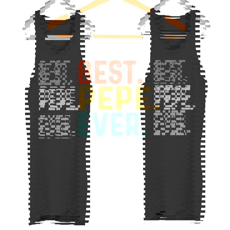 Best Pepe Ever レトロヴィンテージ ペペペへのユニークなギフト タンクトップ