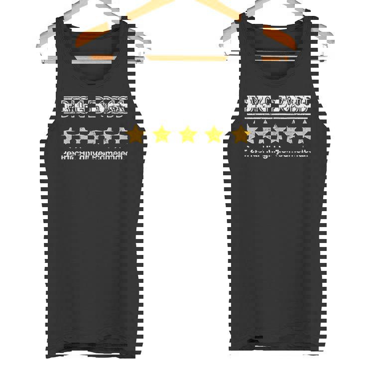 メンズ Big Boss 5Tar Reviewお父さんへの完璧な面白いギフト タンクトップ