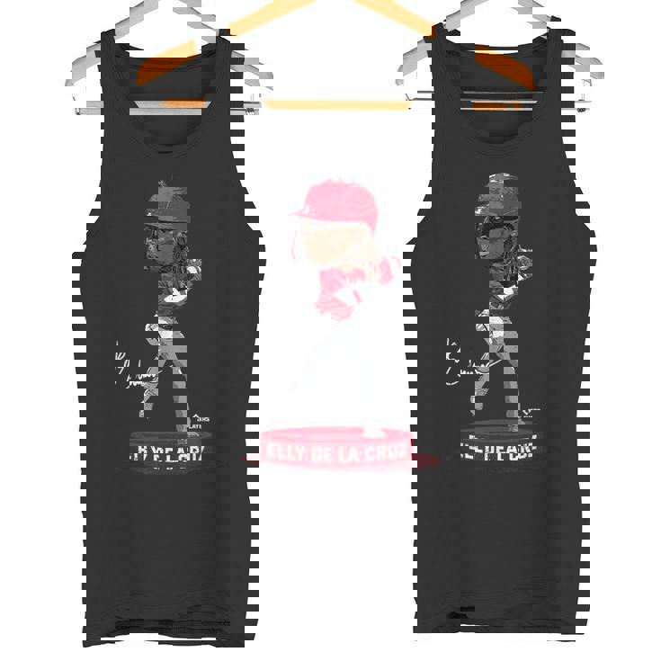 Bobblehead Elly De La Cruz Cincinnati Mlbpa タンクトップ