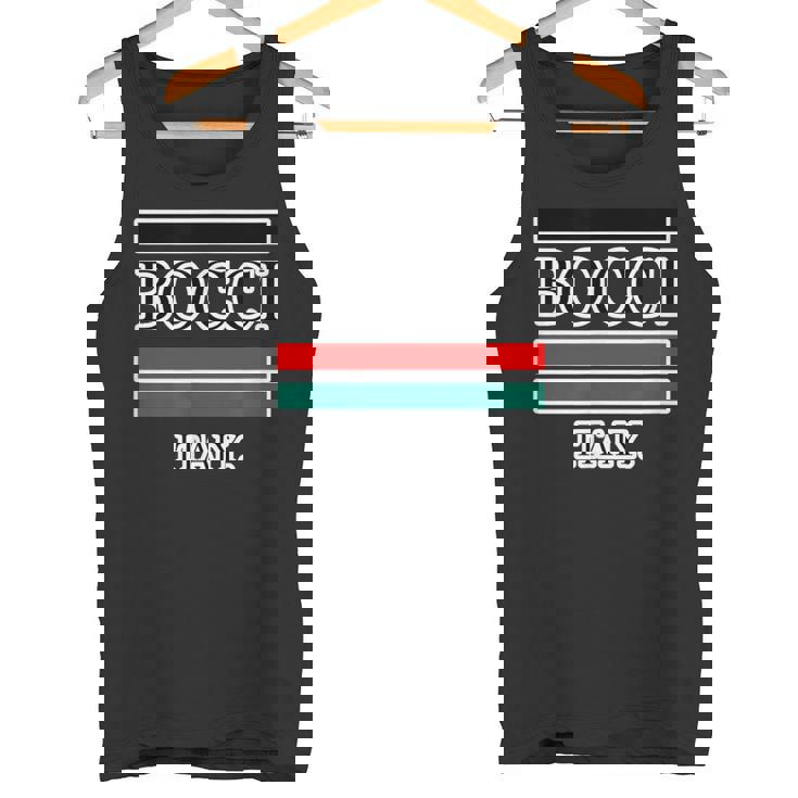 Bocci ぼっち ロゴ Itaiy 痛い イタリア国旗風【変なtシャツ屋さん】陰キャ オタク ブランド パロディ 面白 タンクトップ