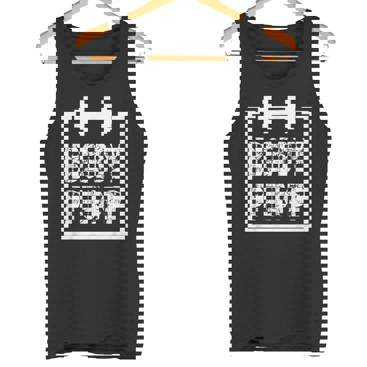 Body Pump Fitness Motivation ボディビルディングジムシャツ タンクトップ