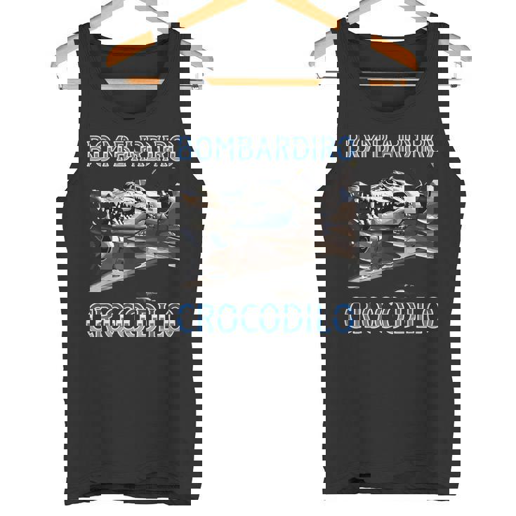 Bombardiro Cocodrilo Meme Italiano Brainrot Memes Bombardino Camiseta sin mangas