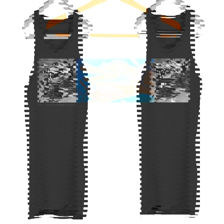 Bombardiro Crocodilo Brain Rot Gen Alpha Meme タンクトップ