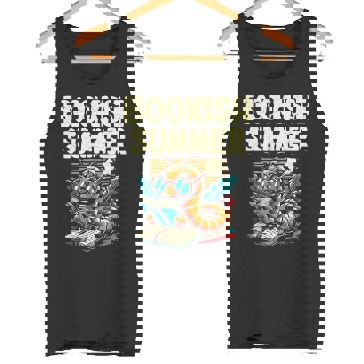 Bookishummer 本 読書本 本の虫 愛書家 タンクトップ