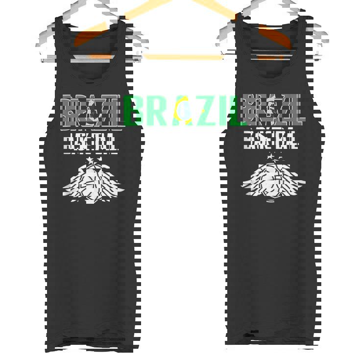 Brasil Baloncesto Fans Jersey Bandera Brasileña Deporte Amantes In Mangas Camiseta sin mangas