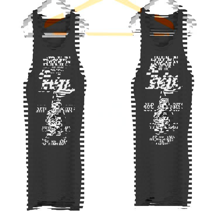 Brooklyn New York ボクシング スローバック タンクトップ