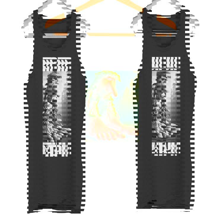 Brr Brr Patapim イタリアンブレインロットミーム タンクトップ