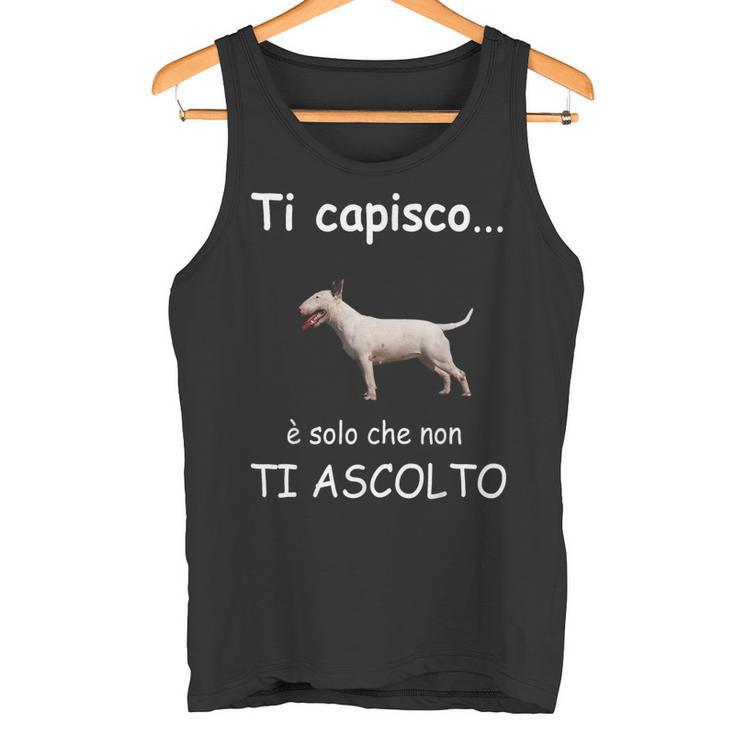 Bull Terrier Miniatura Cane Bull Terrier Miniatura Canotta
