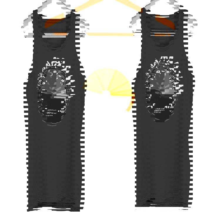 Bwaaah レーシングタコメーター 面白い車愛好家 Revving Heart タンクトップ