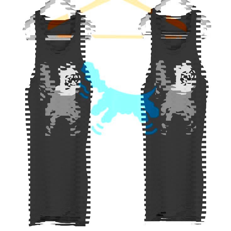 Catwimming Kitten In Water Cute Animalwimmer タンクトップ