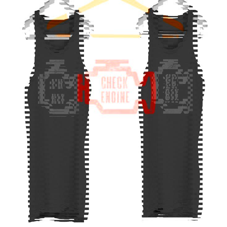Check Engine Light アンティーク調デザイン タンクトップ
