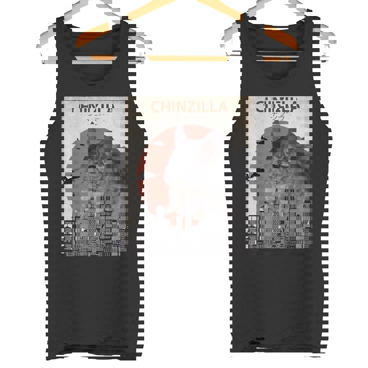 Chinzilla おもしろチンチラtシャツ タンクトップ