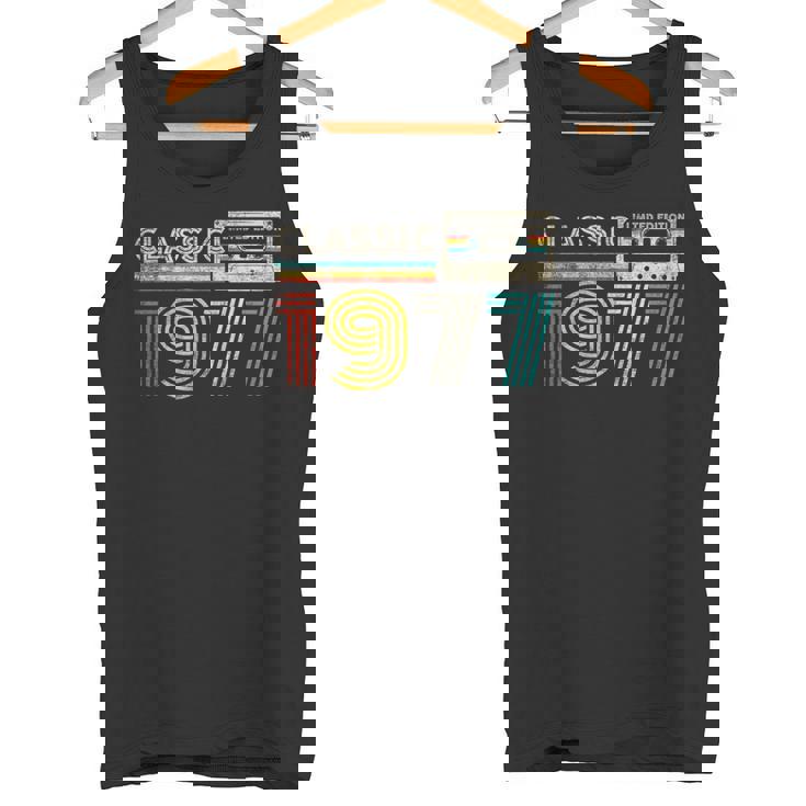 Classic 1977 Retro Birthday Idea 1977 Cassette Tapeintage タンクトップ