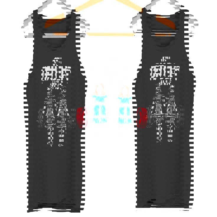 Come Deadlift With Us ウェイトリフティング ボディビルディング フィットネスジム タンクトップ