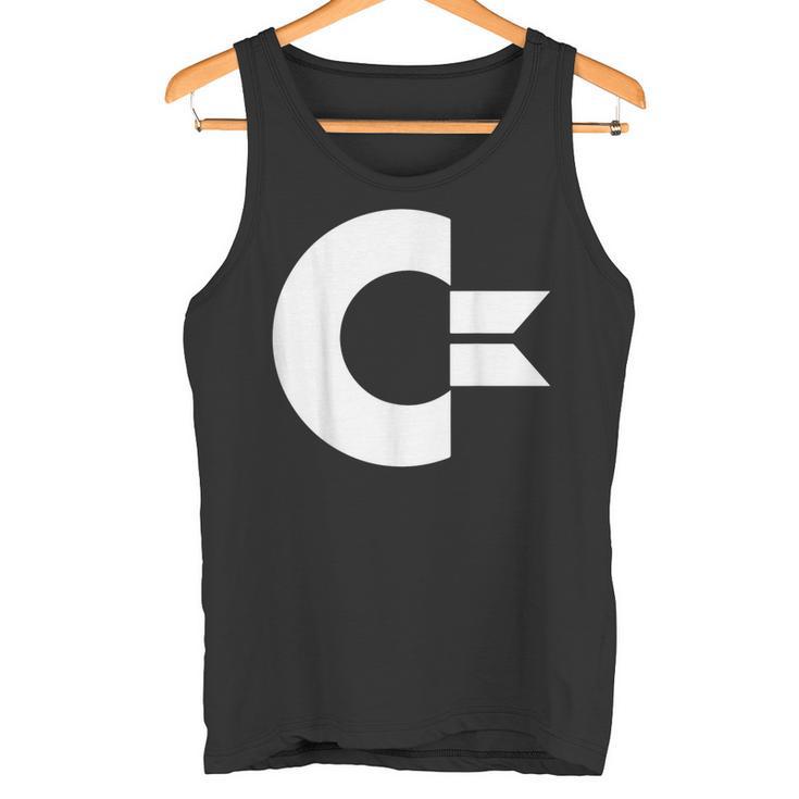 Commodore C64 Letra Mayúscula Muy Grande Camiseta sin mangas