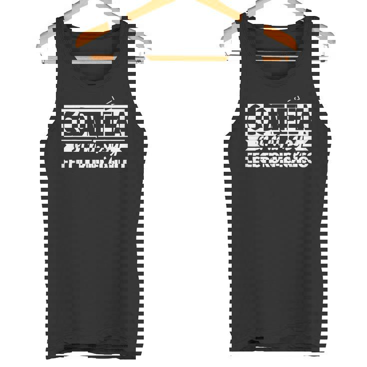 Confía En Mioy Electromecánico Camiseta sin mangas