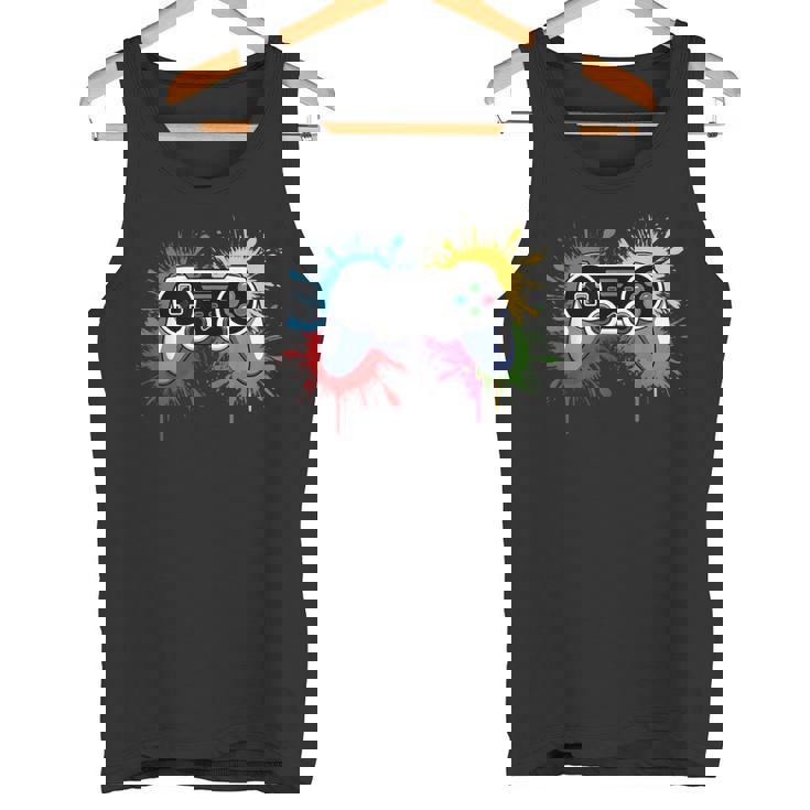 Control All Theideo Game Controller ゲーマー ボーイズ メンズ タンクトップ