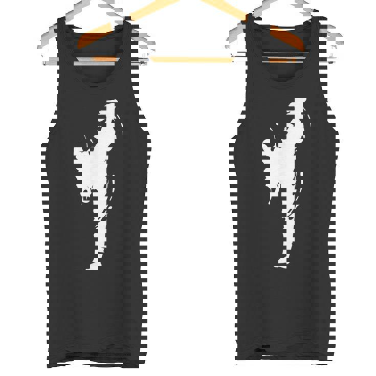 Cool Taekwondo Man Fighting Graphic & Cool s タンクトップ