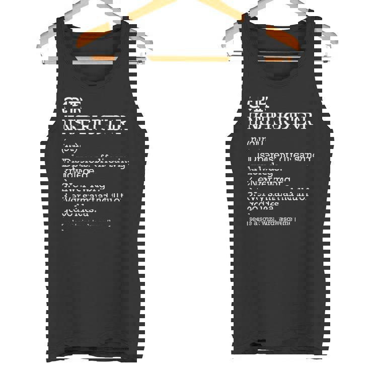 Cprインストラクター ジョブ定義 心肺蘇生 タンクトップ