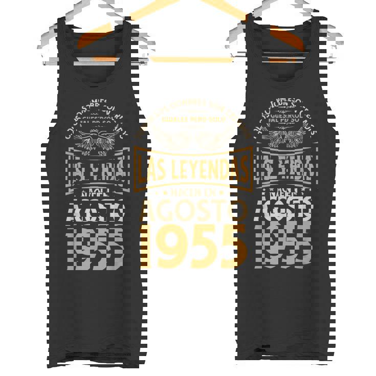 Cumpleaños Hombre Regalos Las Leyendas Agosto 1955 Camiseta sin mangas