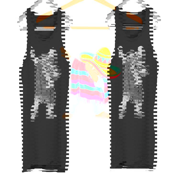 Dabbing メキシカン ポンチョ シンコ・デ・マヨ ボーイズ メンズ ソンブレロ ダブ タンクトップ