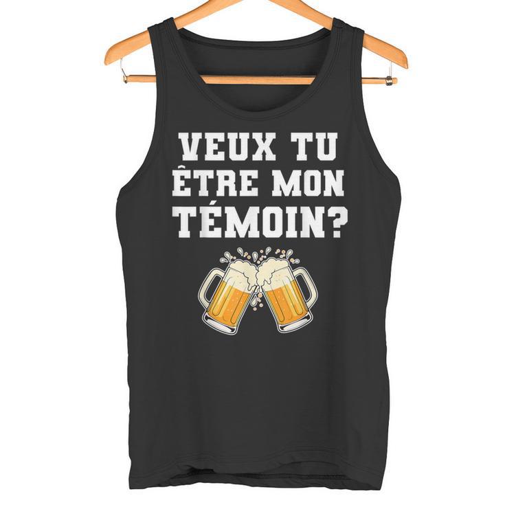 Demande Témoin Mariageeux Tu Être Mon Témoin Débardeur e