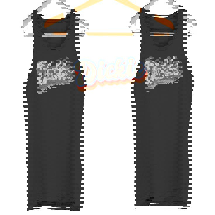 Dickie 名前入りシャツ カスタムレタリング 70年代 タンクトップ