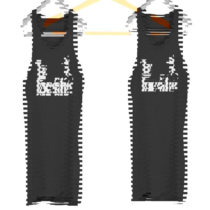 Divertida Del Padre Del Boxeo Del Padre Del Boxeador Camiseta sin mangas