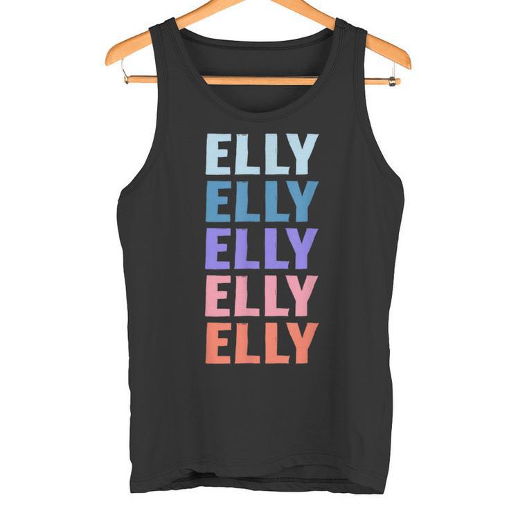 Divertido Regalo Nombre Elly Personalizado Primer Nombre Camiseta sin mangas