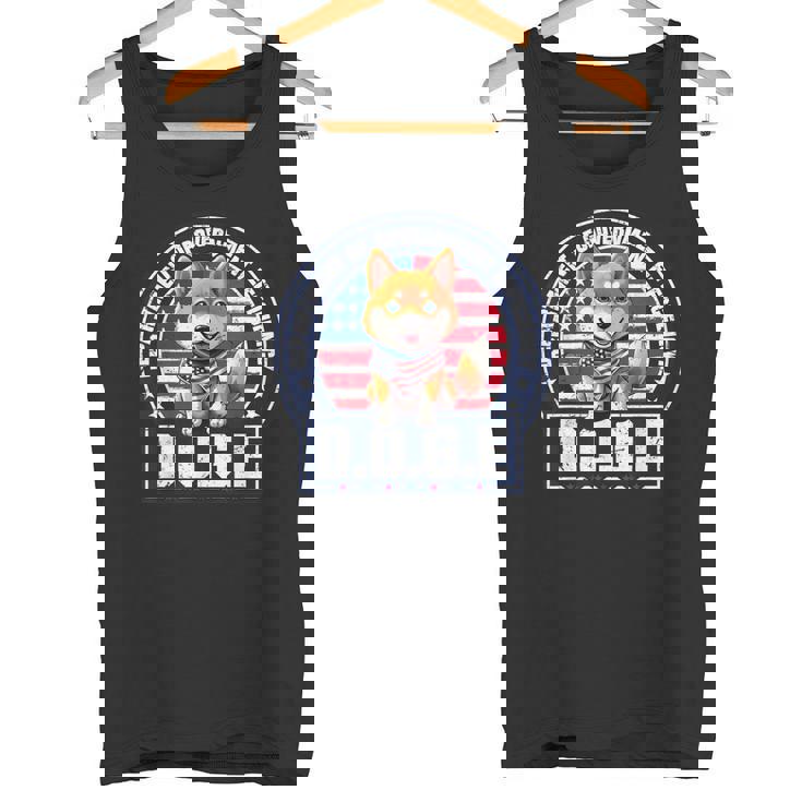 Doge DOGE 政府効率省 タンクトップ