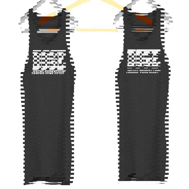 Doge 政府効率省 トランプ米国愛国者 タンクトップ